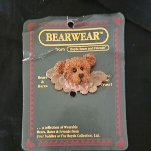 BearWear Kids Teddy Bear Brooch - Brown
